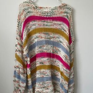 Oversized Yarn Sweater